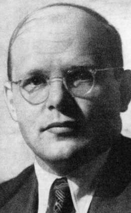 Porträt des evangelischen Theologen und Widerstandskämpfers Dietrich Bonhoeffer