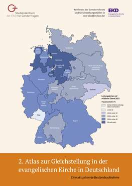 Titelseite des 2. Gleichstellungsatlas der EKD Titelseite des 2. Gleichstellungsatlas der EKD