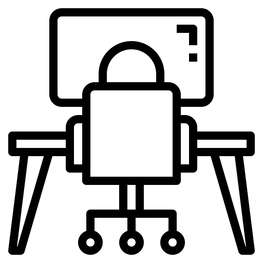 Symbolgrafik: Homeoffice Symbolgrafik: Homeoffice