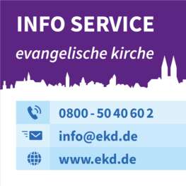 Logo Info-Service Evangelische Kirche