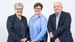Sprecher*innen des BeFo: Dorothee Wüst, Nancy Janz, Detlev Zander