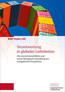 Cover 'EKD Text 135. Verantwortung in globalen Lieferkette'