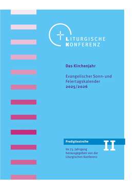 Liturgischer Kalender 2025-2026