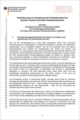 Vereinbarung UBSKM-EKD-2012