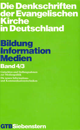 Cover EKD Texte Bildung und Erziehung