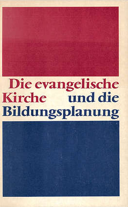 Cover EKD Texte Die evangelische Kirche und die Bildungsplanung