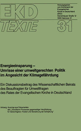 Cover EKD-Texte 31
