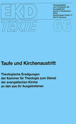 Cover EKD-Texte 66