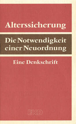 Cover EKD Texte Alterssicherung