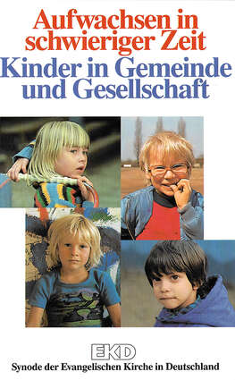 Cover EKD Texte Aufwachsen in schwieriger Zeit