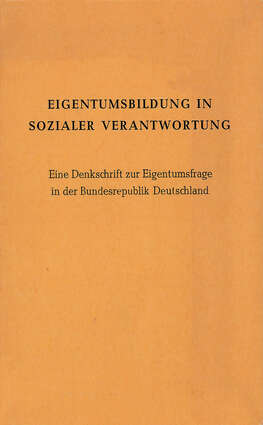 Cover EKD Text Eigentumsbildung in sozialer Verantwortung