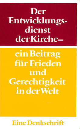 Cover EKD Texte Entwicklungsdienst der Kirche