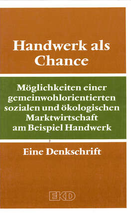 Cover EKD Texte Handwerk als Chance