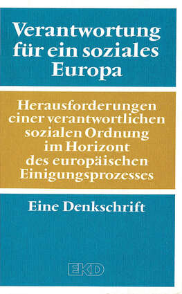 Cover EKD Texte Verantwortung für ein soziales Europa