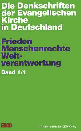 Cover EKD Texte Frieden – Menschenrechte - Weltverantwortung