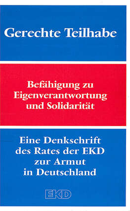 Cover EKD Texte Gerechte Teilhabe Befähigung zu Eigenverantwortung und Solidarität