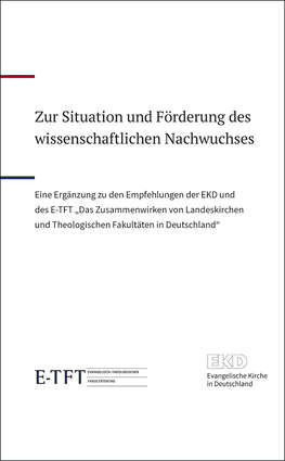 Cover: Zur Situation und Förderung des wissenschaftlichen Nachwuchses