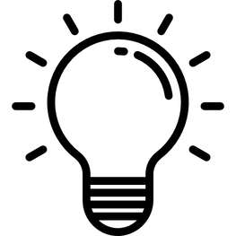 Symbolgrafik: Gut zu wissen (Glühbrine) Symbolgrafik: Gut zu wissen (Glühbrine)