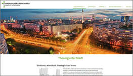 Screenshot: Theologie der Stadt