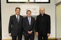 Wolfgang Huber, Thomas Bach, Robert Zollitsch