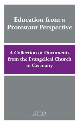 Cover: Education from a  Protestant Perspective
