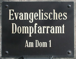 Evangelisches Dompfarramt. 